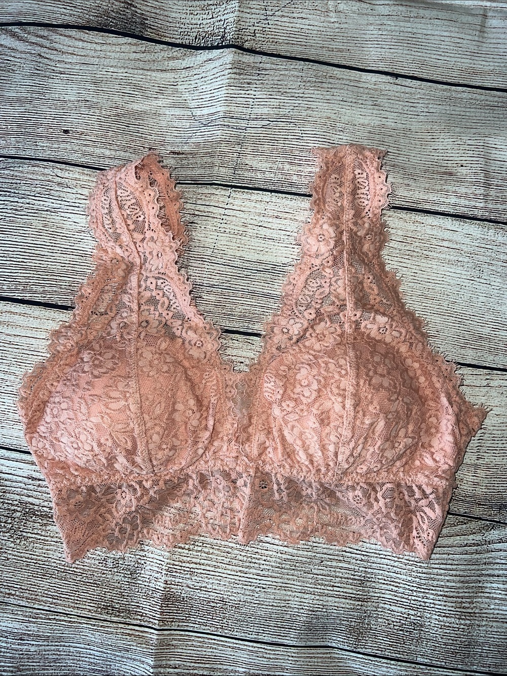 aerie Lace Bralette - pink